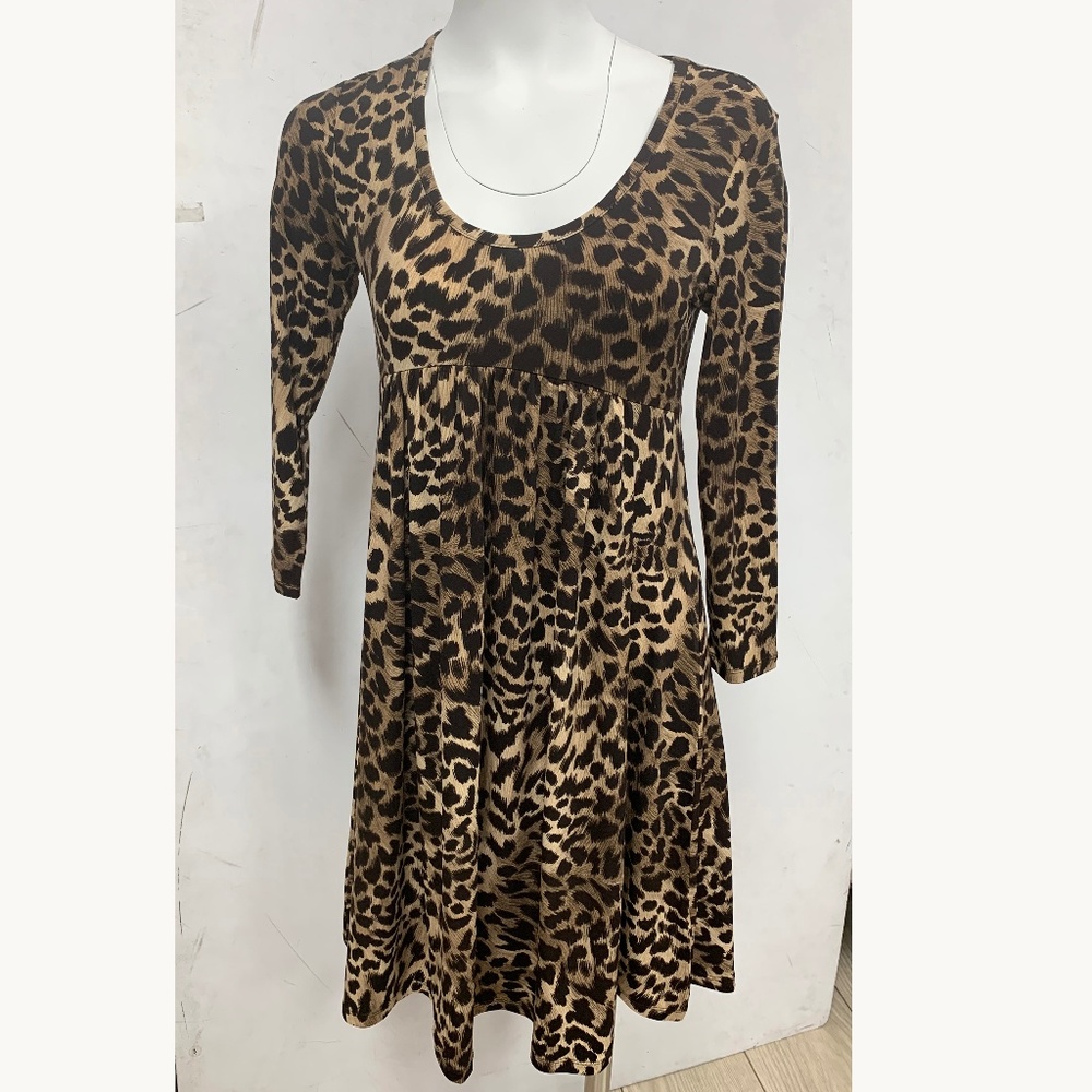 Michael Kors Animal Print / Leopard Jersey Dress